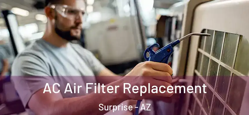 AC Air Filter Replacement Surprise - AZ